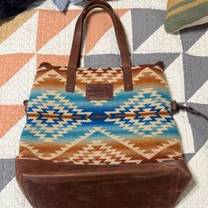 Pendleton Chief Joesph Print Tote/Purse